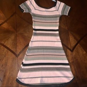 Pink Dress- Stretchable and with a flattering fit!